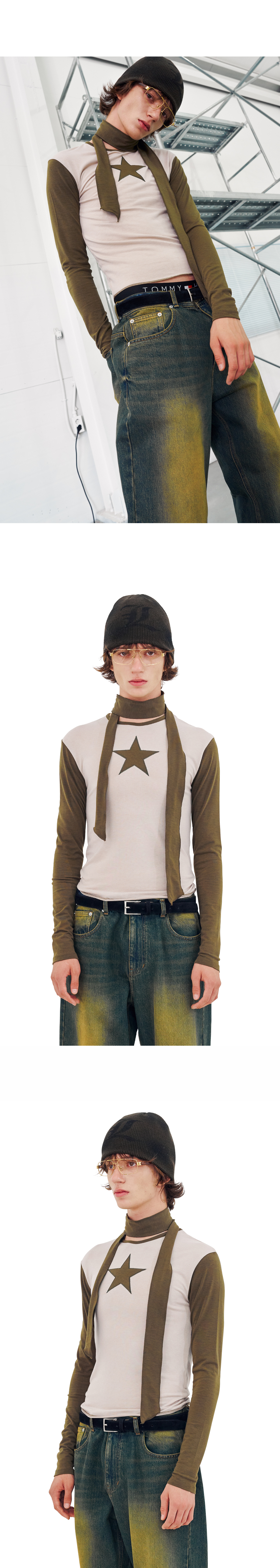 1000_상세페이지_2_Strap+Scarf+Star+T-shirt_[KHAKI].jpg