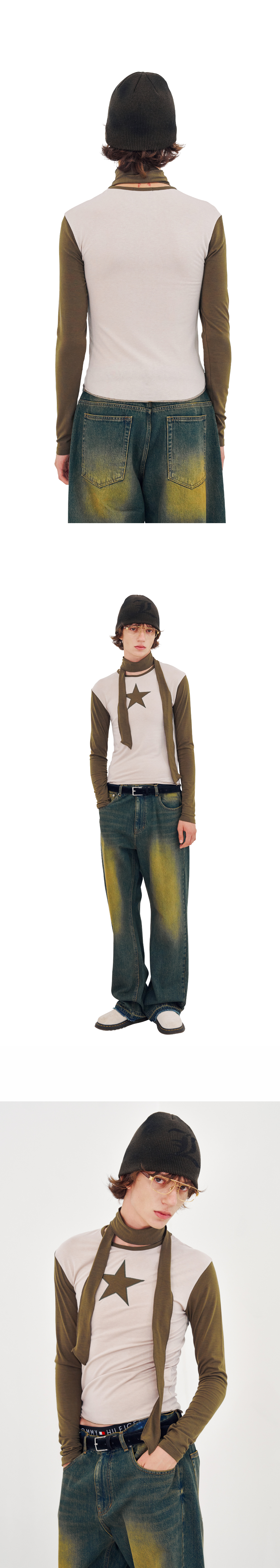 1000_상세페이지_3_Strap+Scarf+Star+T-shirt_[KHAKI].jpg