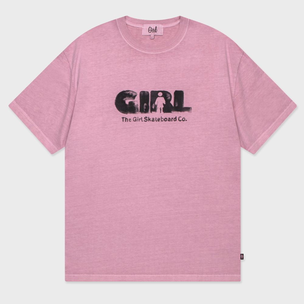 ADVERTYPE WATER PRINTING TEE pink