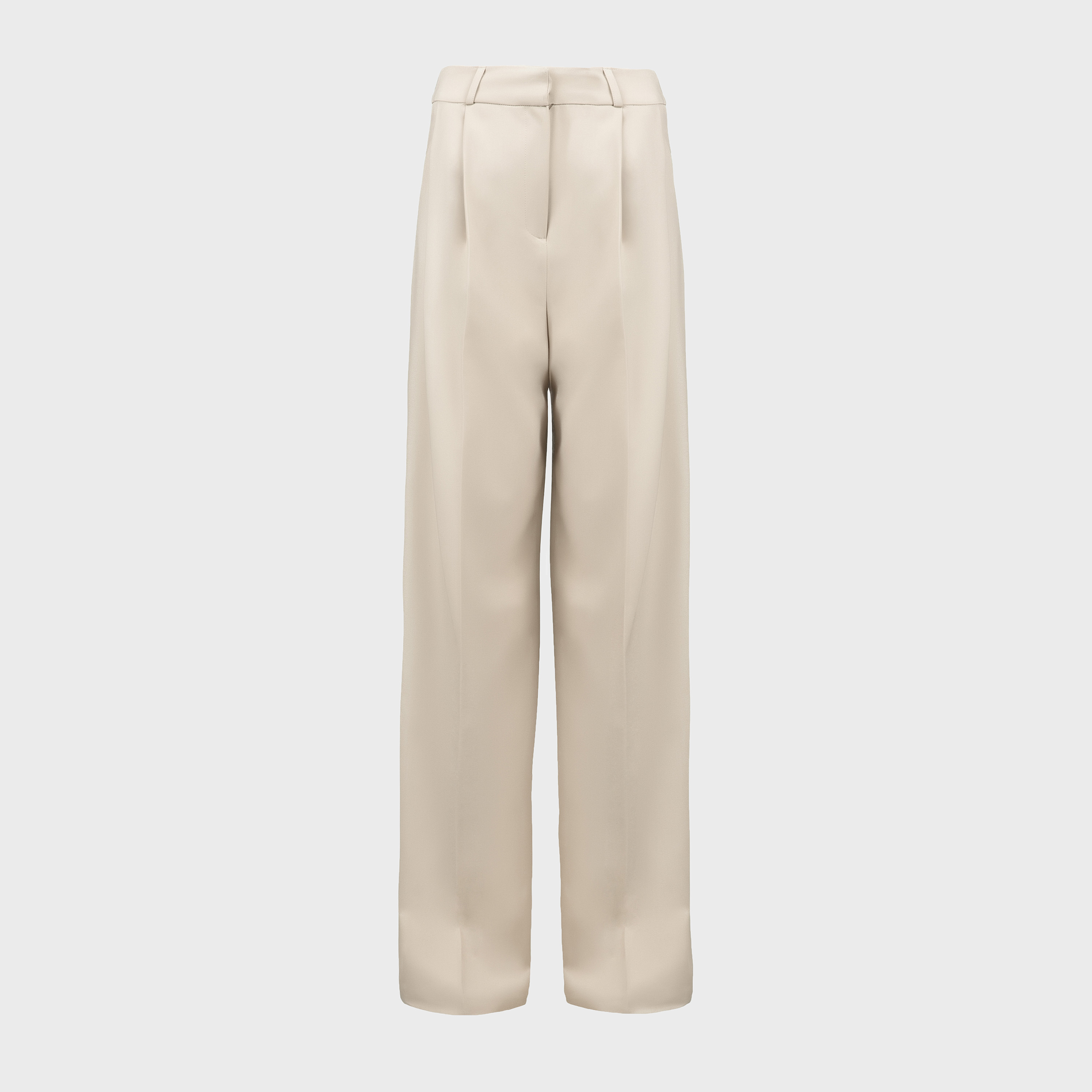 beige relaxed pants
