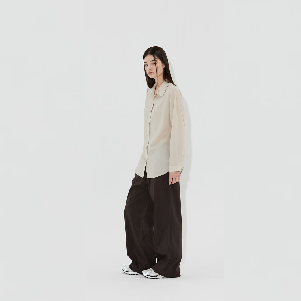 String Jogger Pants - Deep Brown1