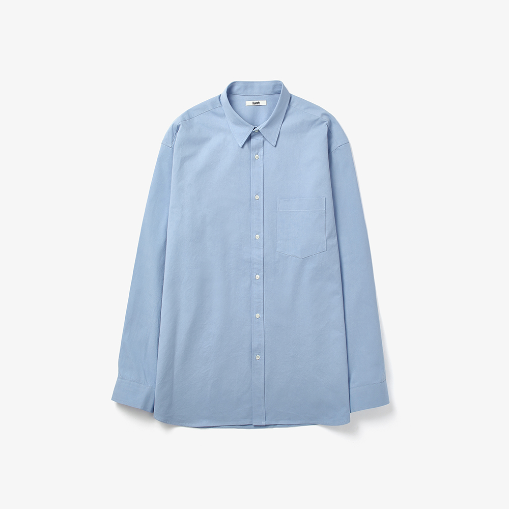 STEADY COTTON SHIRT (BLUE)1