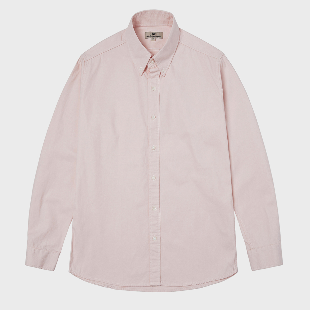 Venti button-down shirt(Light pink)