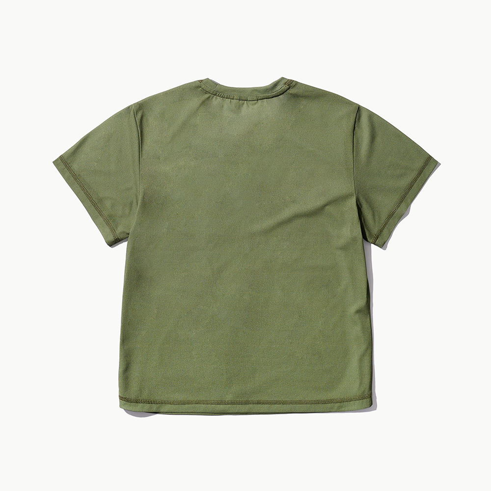 Rose Printed T-shirt - Green