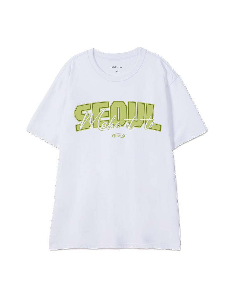 [SEOUL] CREW NECK TEE_WHITE