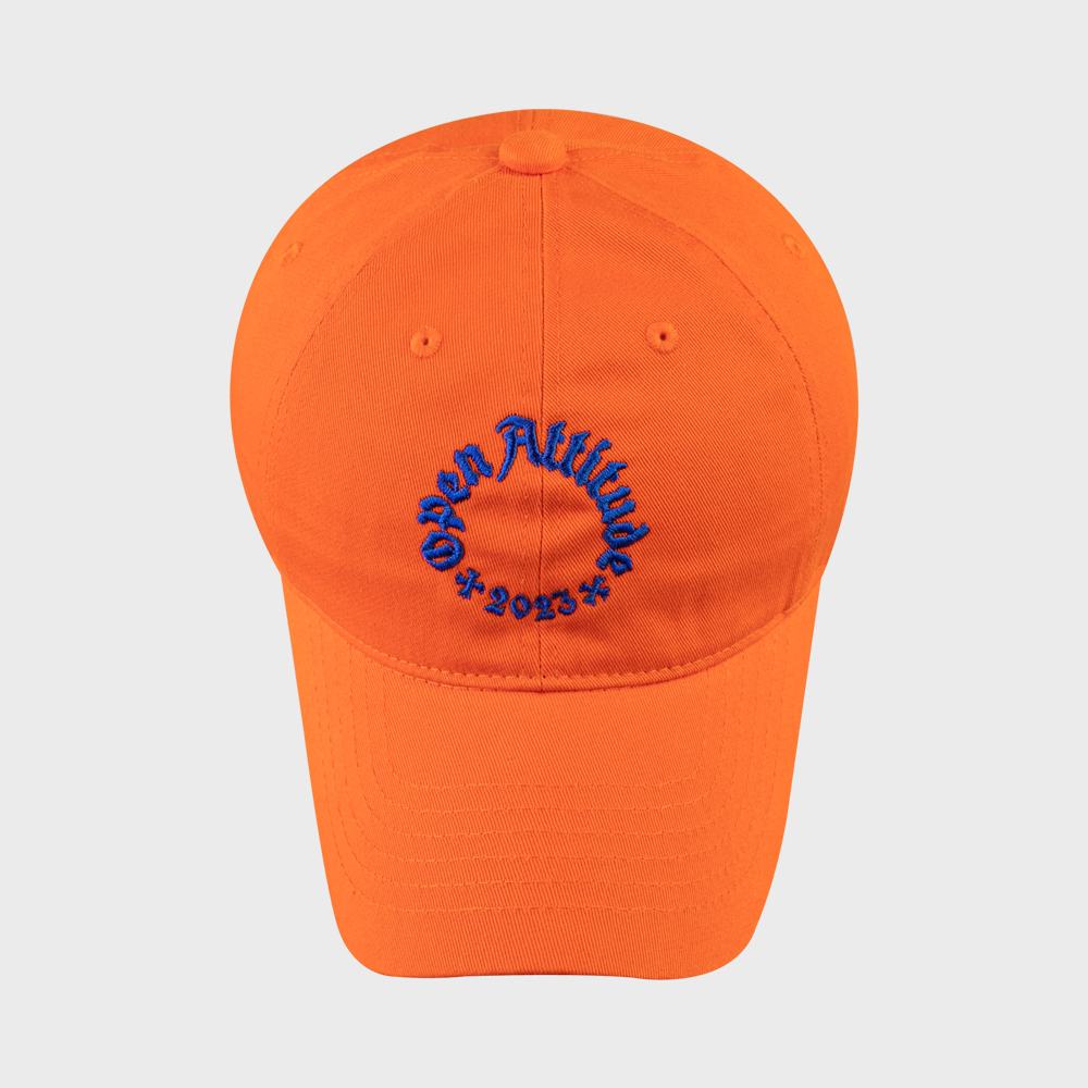 2023OPEN ATTITUDE BALL CAPORANGE(2023오픈에티튜드 볼캡오렌지) OCO, 브랜드 편집샵 오씨오