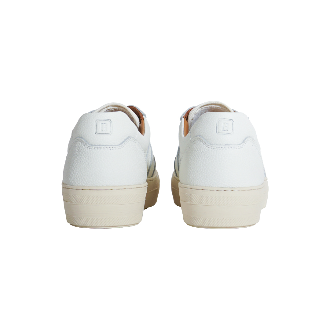 Chester Retro Sneakers in Kipskin White OCO, 브랜드 편집샵 오씨오