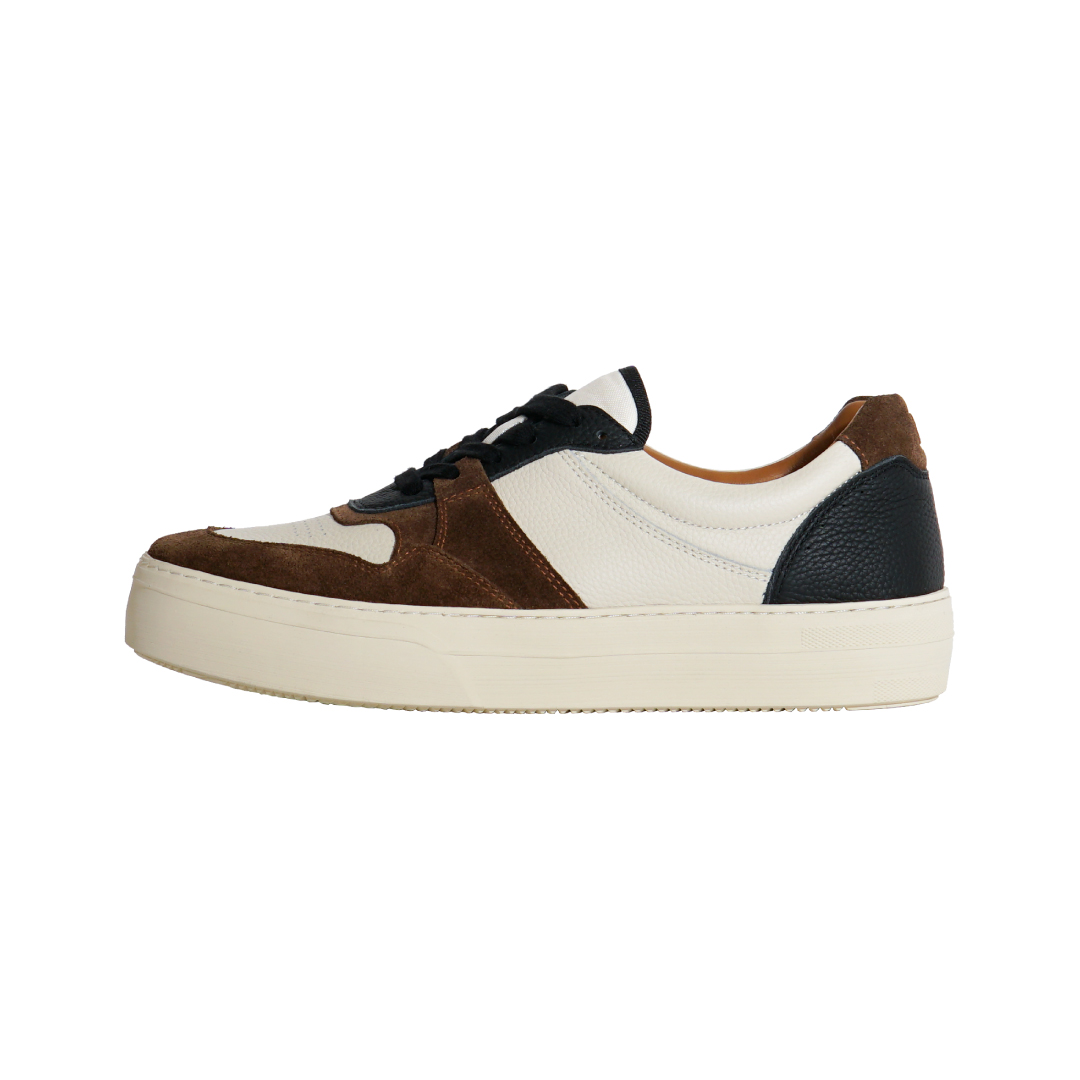 Chester Retro Sneakers in Kipskin Mocha OCO, 브랜드 편집샵 오씨오