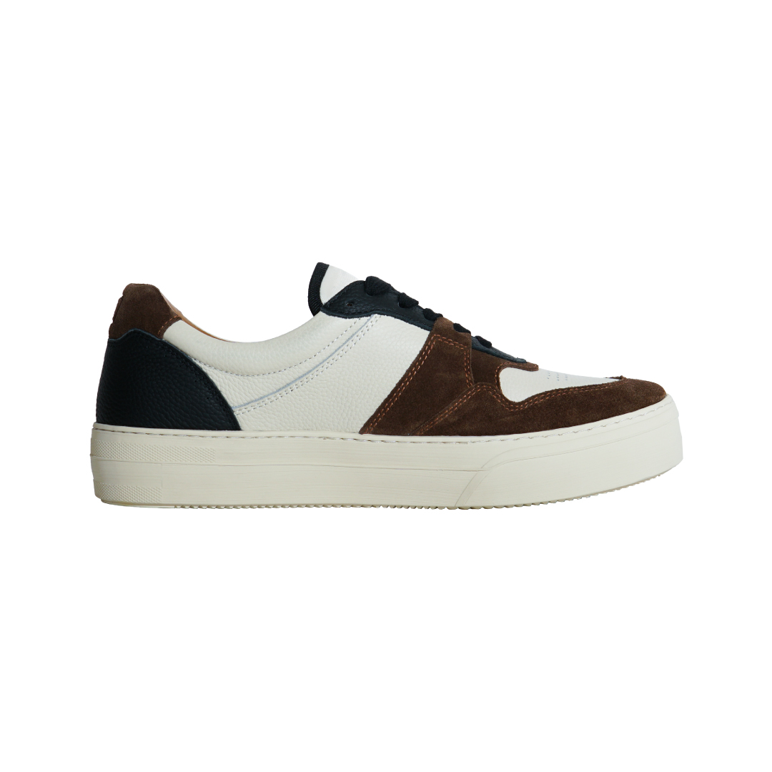 Chester Retro Sneakers in Kipskin Mocha OCO, 브랜드 편집샵 오씨오