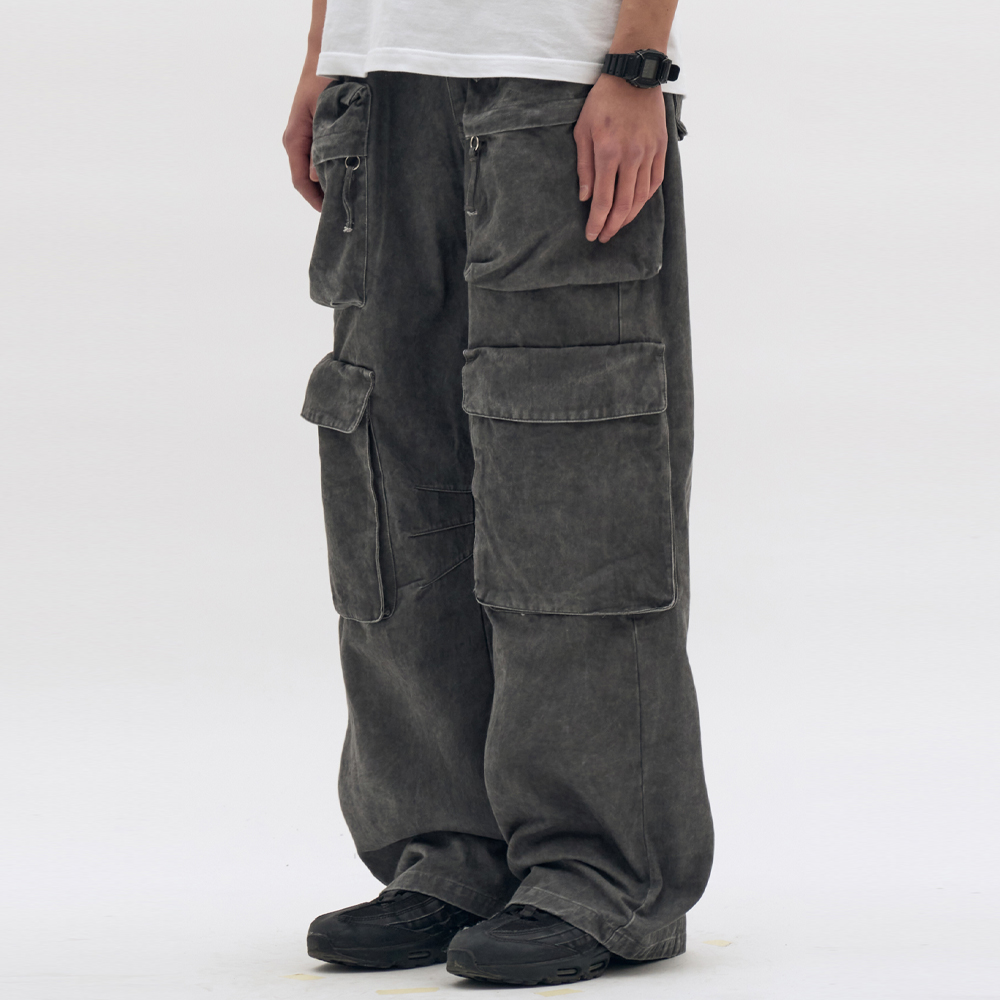 COMBAT CARGO PANTS [CHARCOAL]1