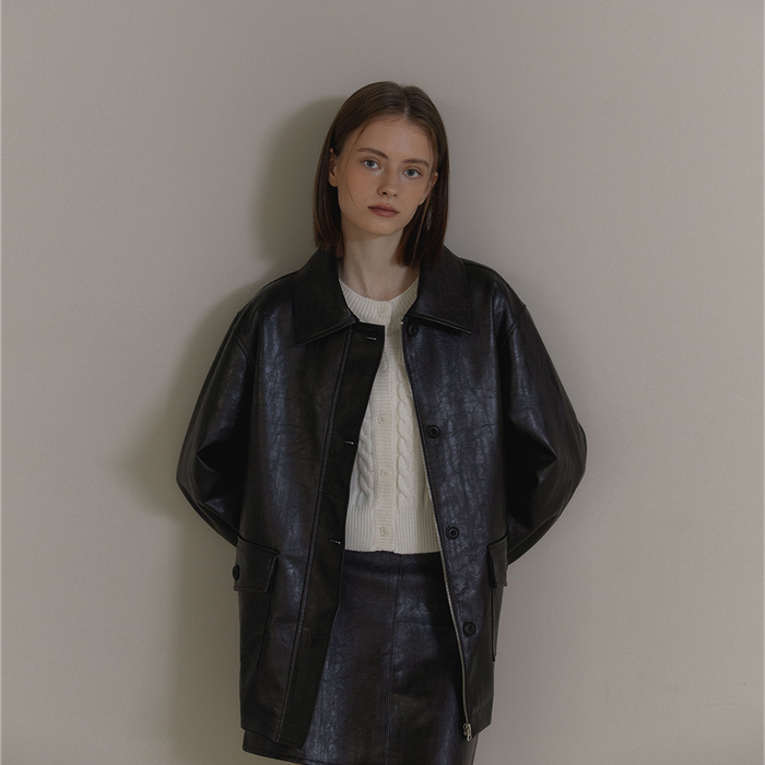 ANC CLASSIC LEATHER JACKET_BROWN