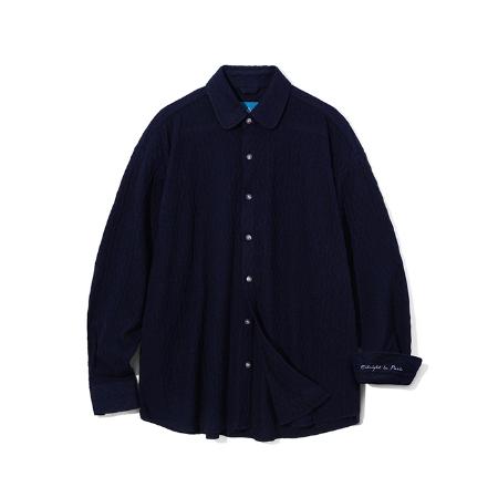 LND MaP Flocking Sweatshirt T72 Navy - OCO, 브랜드 편집샵 오씨오