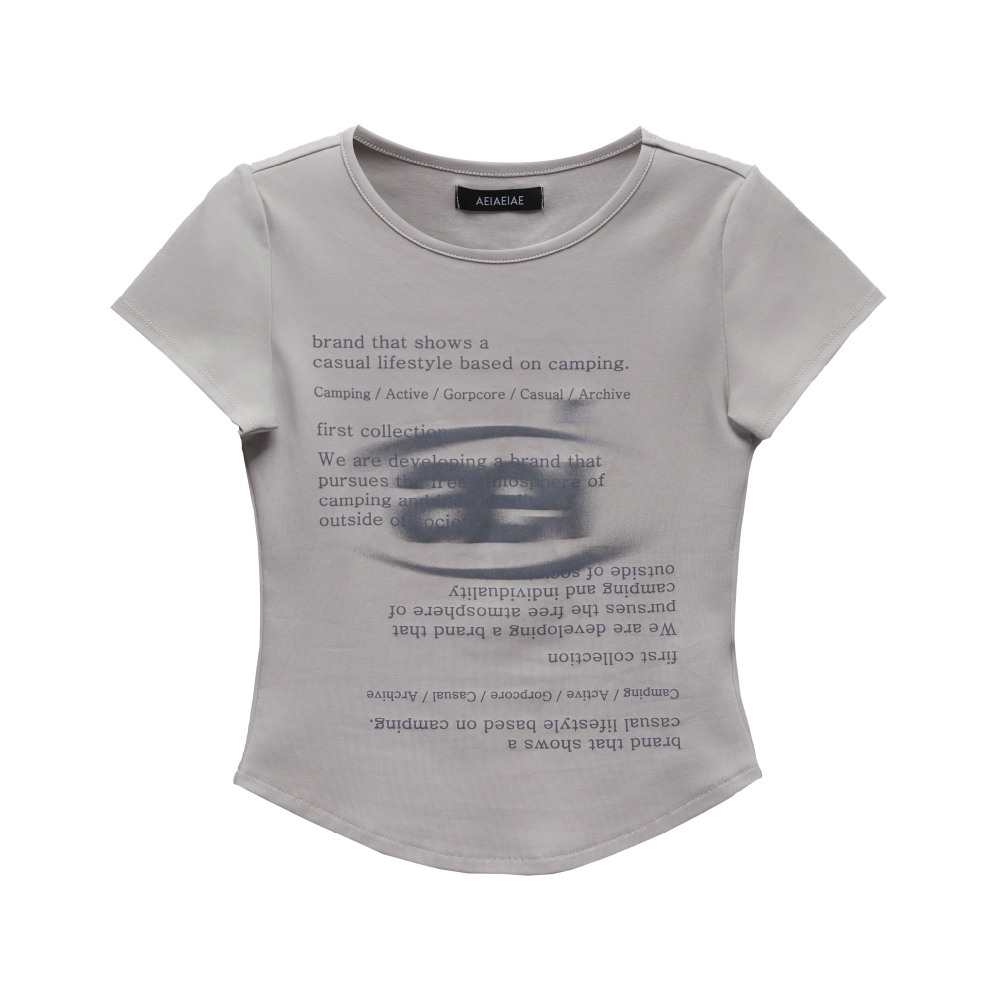 SYMBOL T-SHIRTS WOMEN [DARK GRAY]1