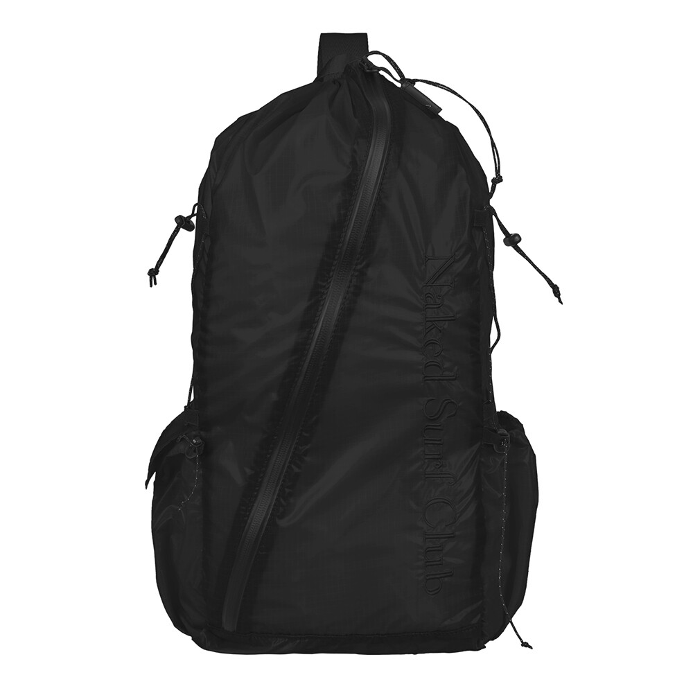 Waterproof Zipper Sling Bag (Black)1