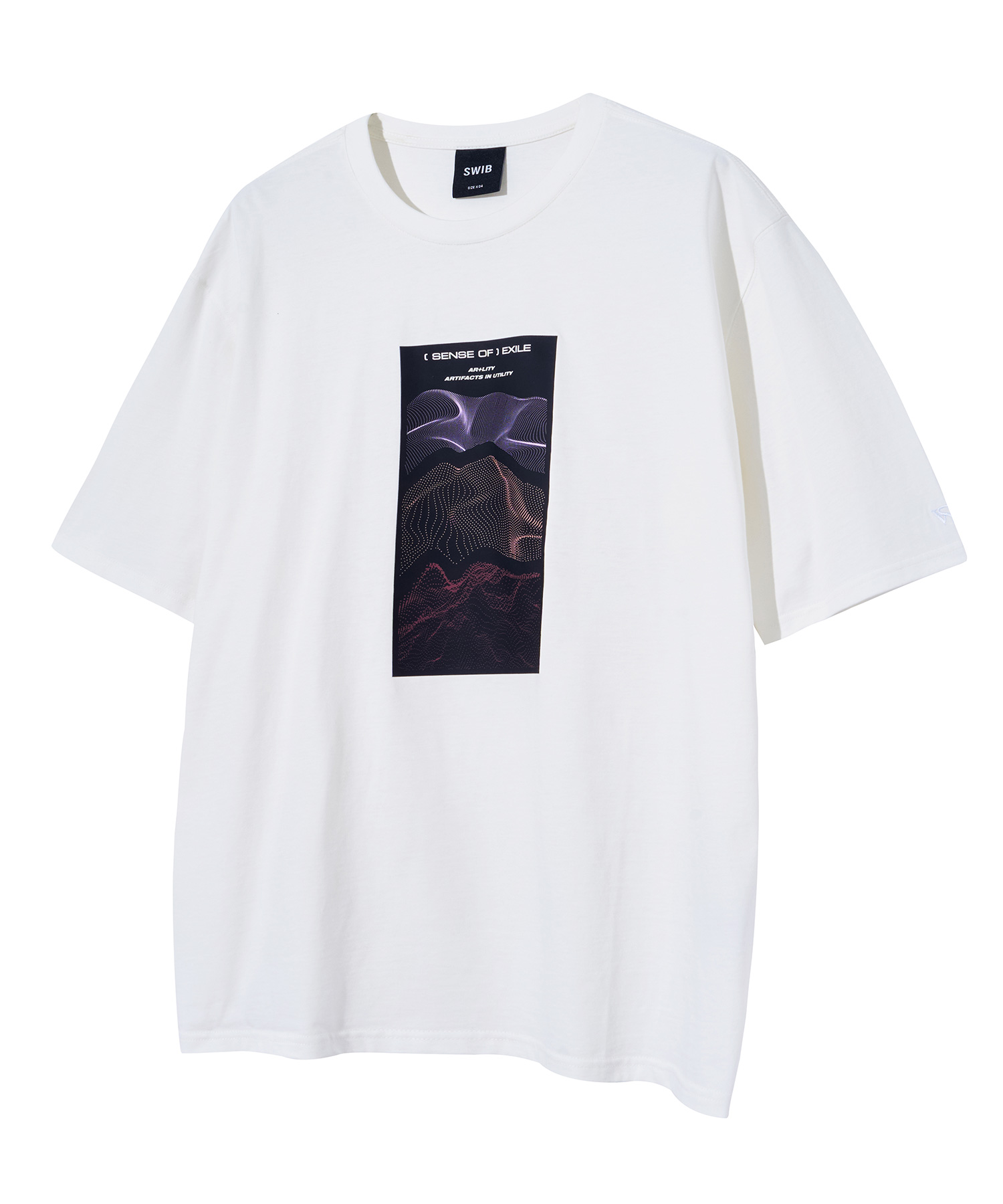 Sense Of Exile Frequency T-shirts (White) [LSRMCTA321M]1
