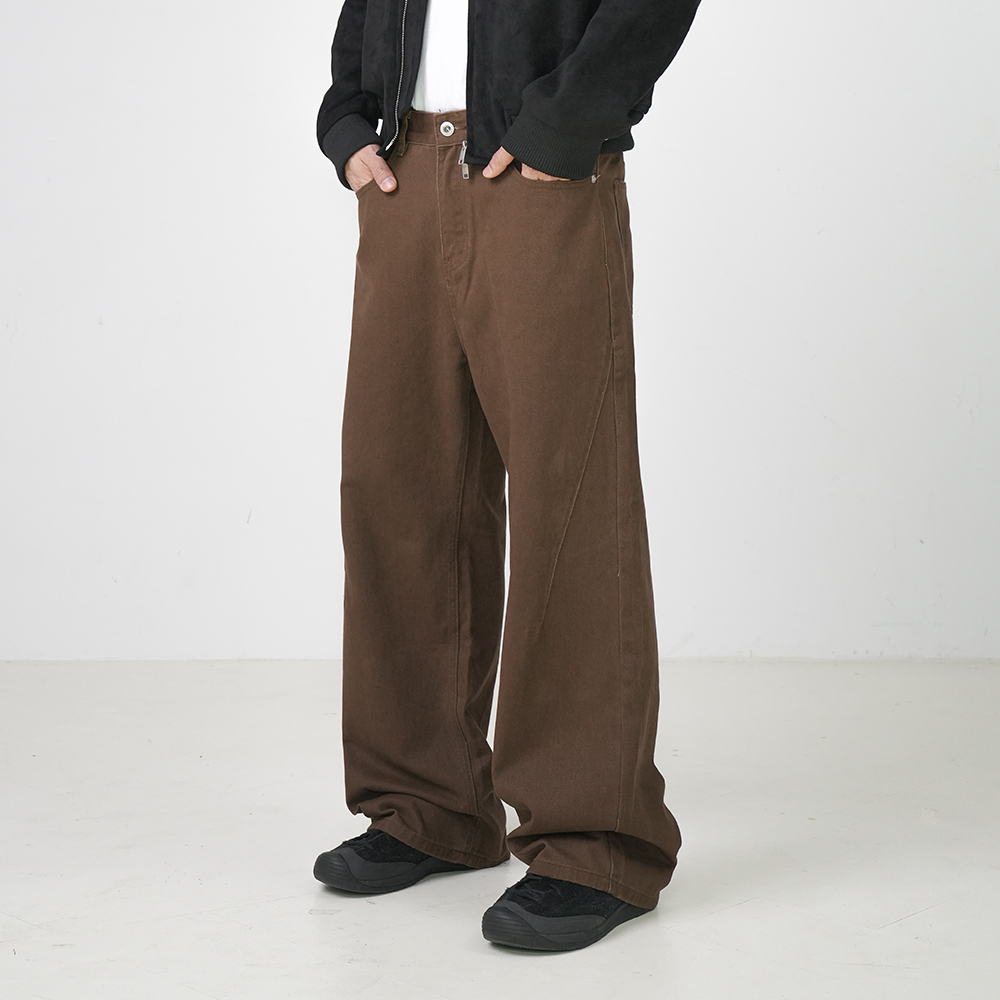 Point color cotton pants 3color - OCO, 브랜드 편집샵 오씨오